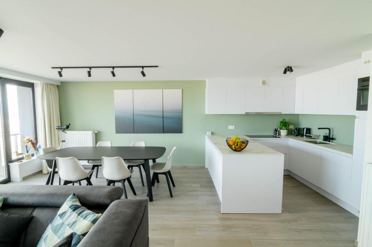 Premium Holidays - New Modern Apartment Oostkant With Seaview At Westende Middelkerke Εξωτερικό φωτογραφία